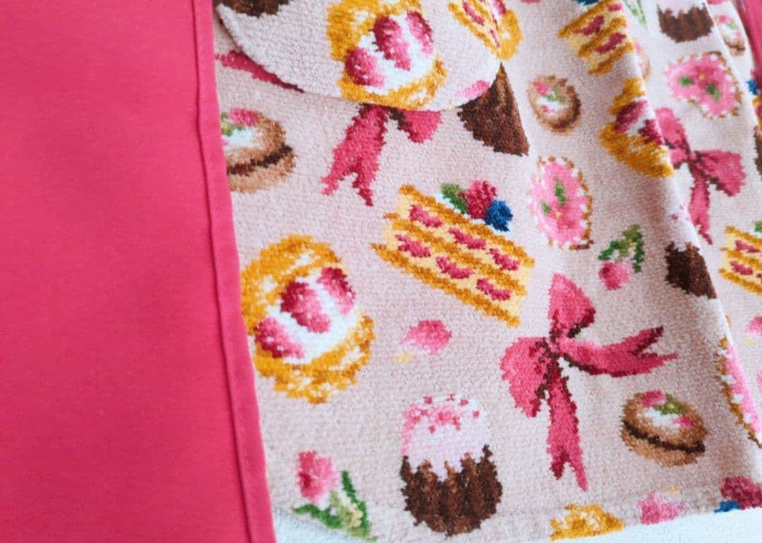 ✩1/30限定価格✩フェイラー　カフェエプロン　ハッピーモーメント