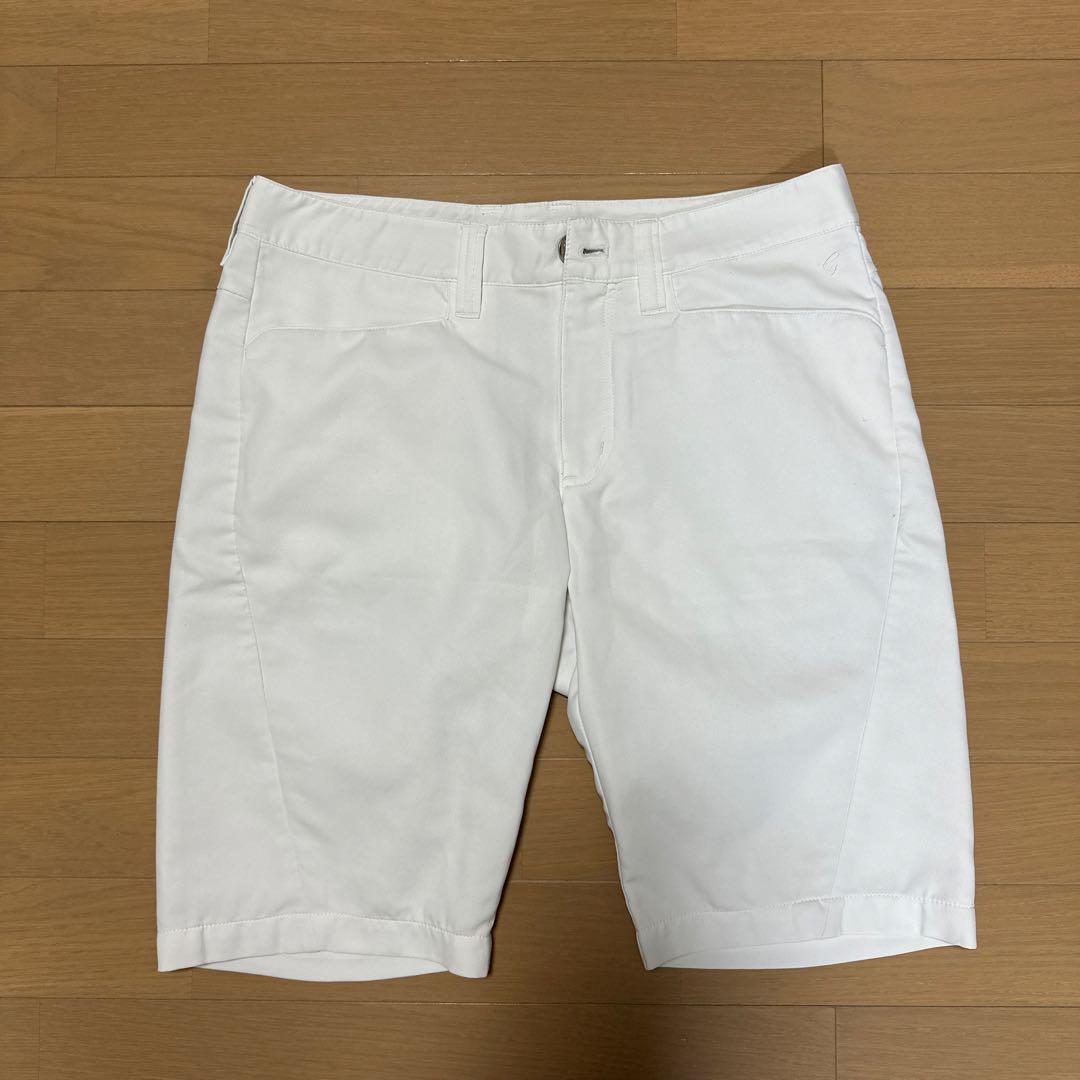 【上下セット】デサントゴルフ 半袖ポロシャツ＆ショートパンツ セットアップ Ｌ