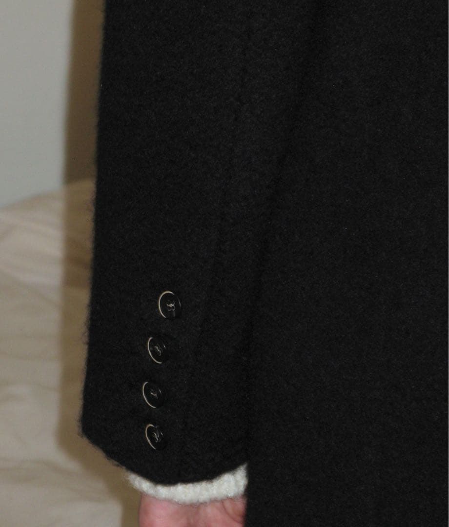 [新品]シヌーンSinoonハーフコートブラック