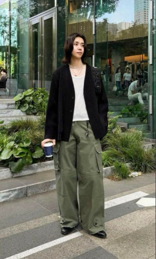 HOMME PLISSÉ ISSEY MIYAKEノーカラージャケット 黒