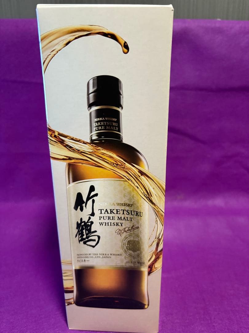 竹鶴ピュアモルトウイスキー 700ml 越前和紙贈答包装済み