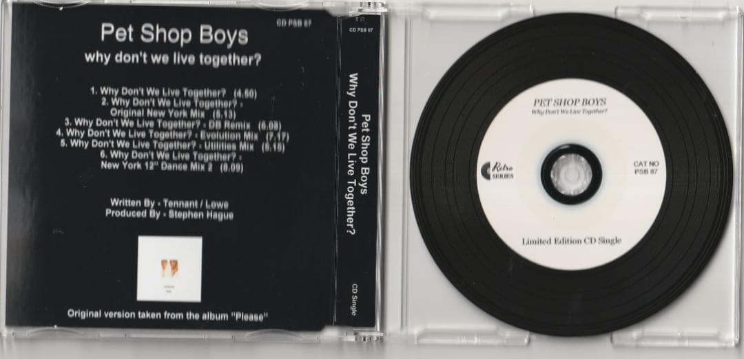 Pet Shop Boys　Why Don't We Live Together