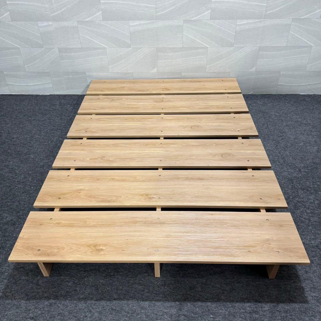 LOWYA ロウヤ セミダブル ベッド ベッドフレーム d5023 ロータイプ