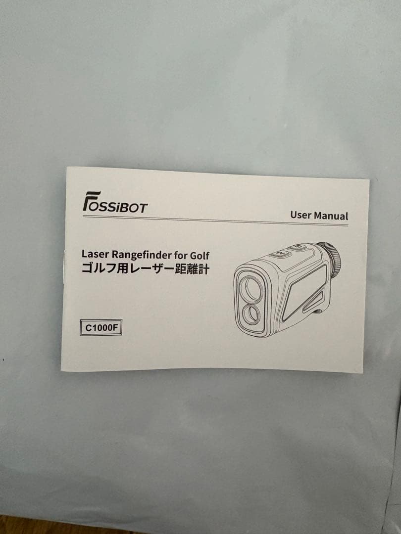 FOSSIBOT ゴルフ用レーザー距離計 C1000F