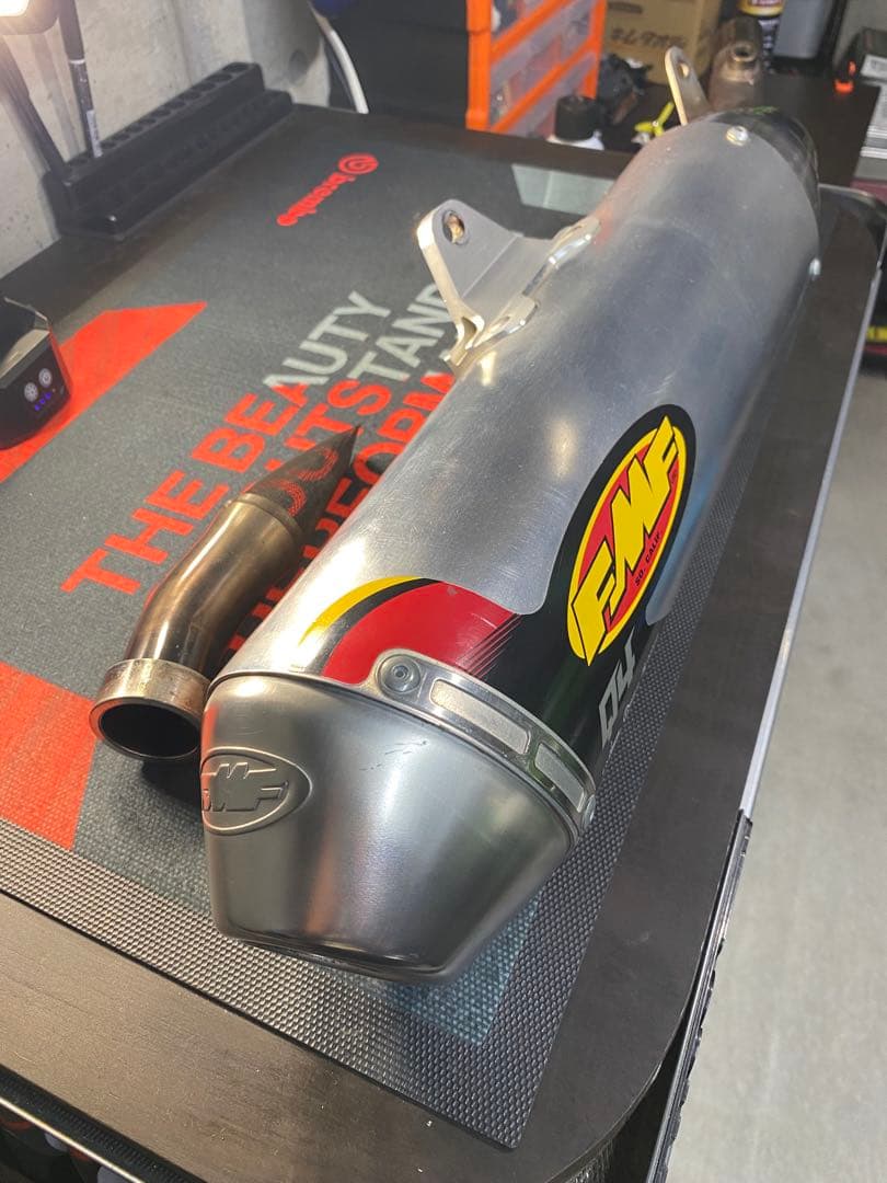 KLX250 Dトラッカー　FMFスリップオン