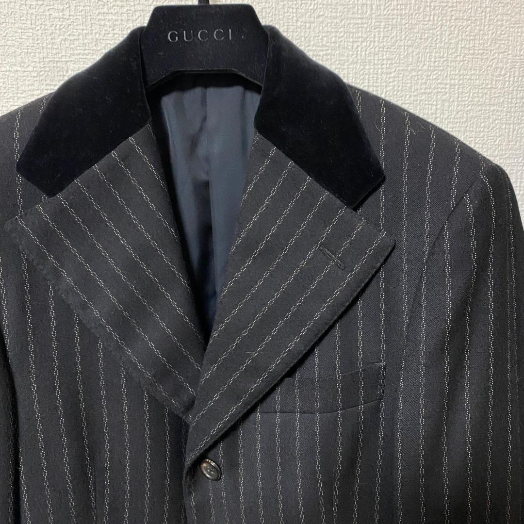 【超希少】GUCCI 2004AW トムフォード期 ベロア チェーン柄スーツ