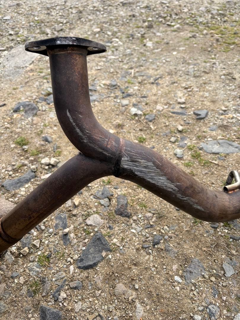 最終値下げ　メーカー不明　ステンレス マフラー 手渡しのみ 86zn6 zc6