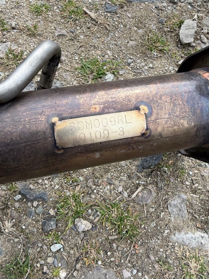 最終値下げ　メーカー不明　ステンレス マフラー 手渡しのみ 86zn6 zc6