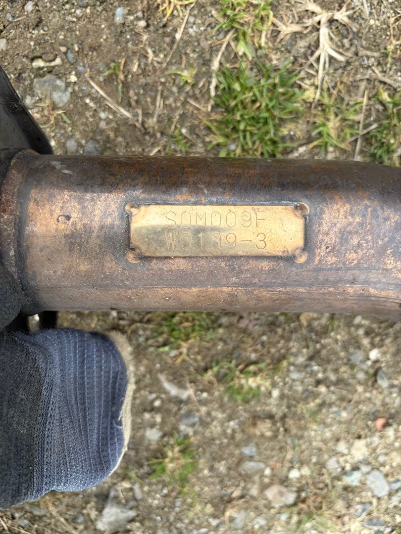 最終値下げ　メーカー不明　ステンレス マフラー 手渡しのみ 86zn6 zc6