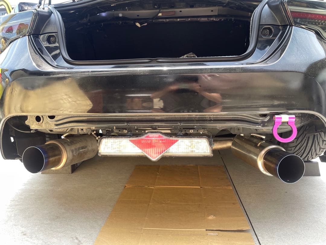 最終値下げ　メーカー不明　ステンレス マフラー 手渡しのみ 86zn6 zc6