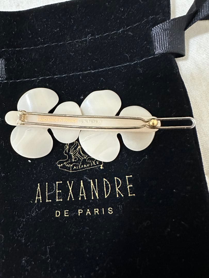 【新品未使用】ALEXANDRE DE PARIS ボールピン