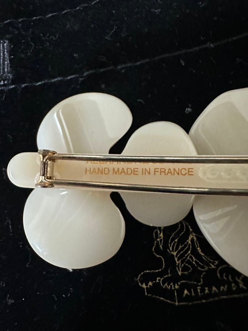 【新品未使用】ALEXANDRE DE PARIS ボールピン