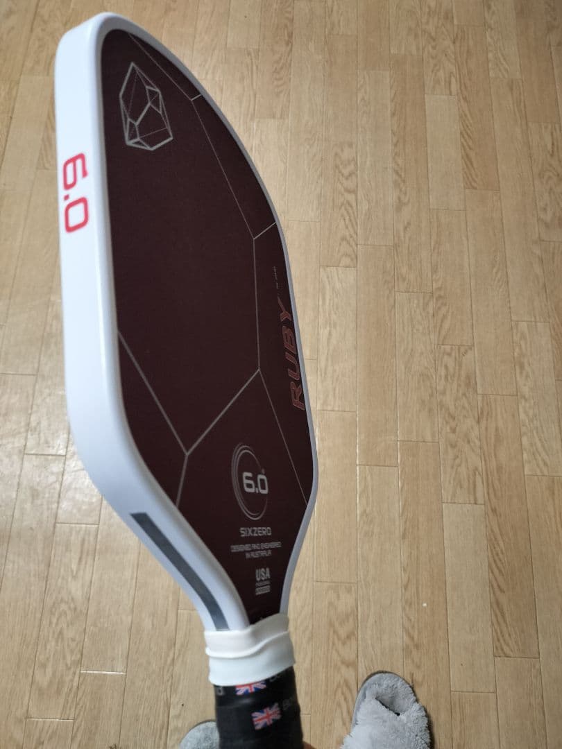 ピックルボール パドル SIXZERO RUBY 6.0ケース付き