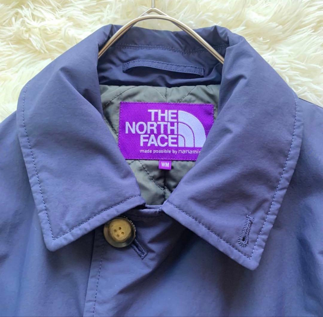 ザノースフェイスパープルレーベル　ビーム別注 ステンカラーコート
