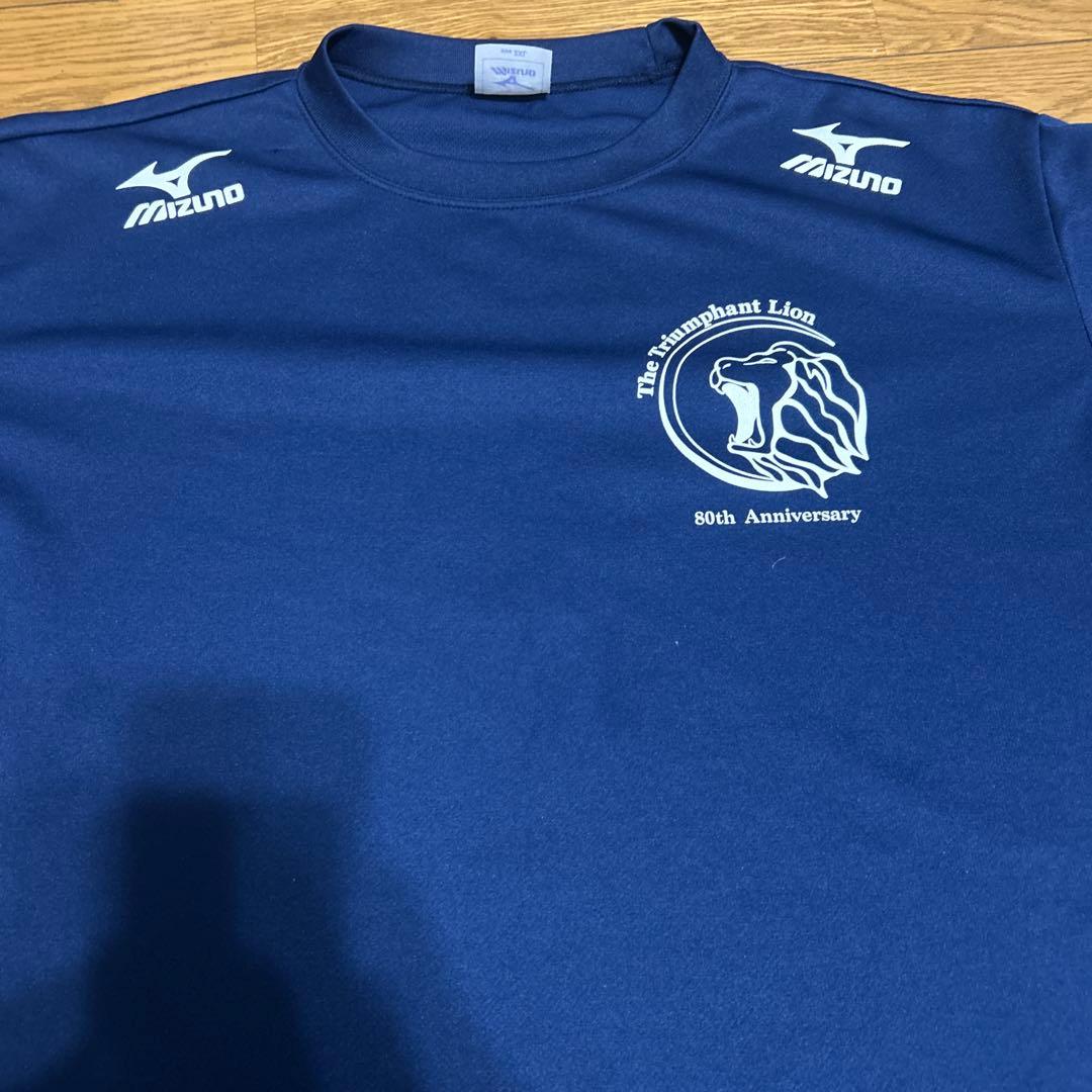 Mizuno 日本体育大学 80周年記念シャツ