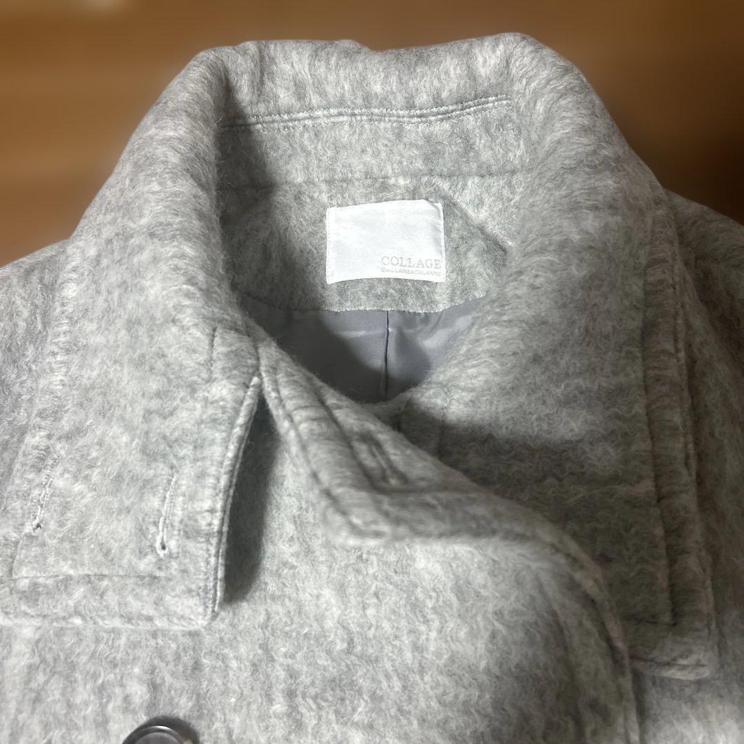 【美品】COLLAGE GALLARDAGALANTE シャギーコート