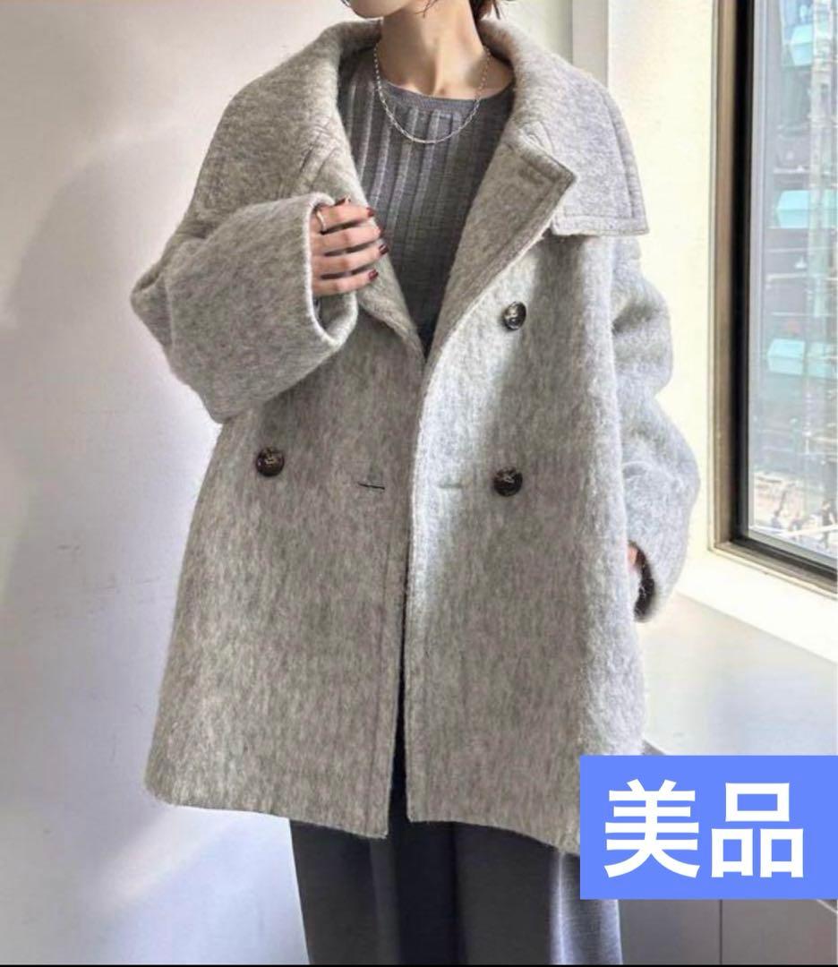 【美品】COLLAGE GALLARDAGALANTE シャギーコート