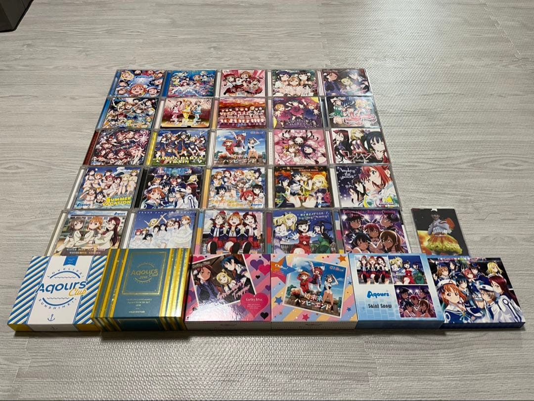 ラブライブ　Aqours cd まとめ