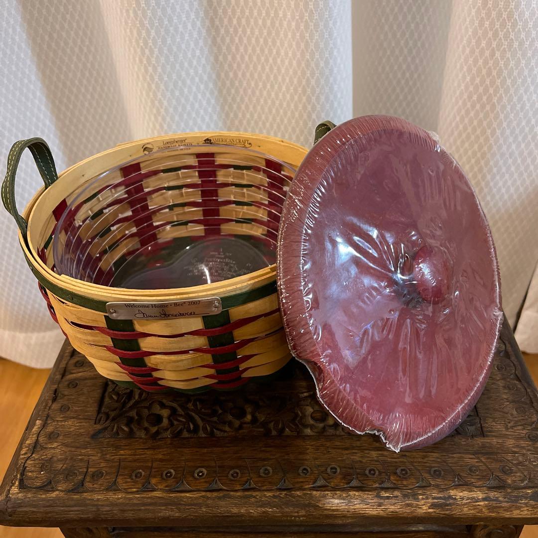 ロンガバーガーバスケット　アンティーク　 longaberger アンティーク
