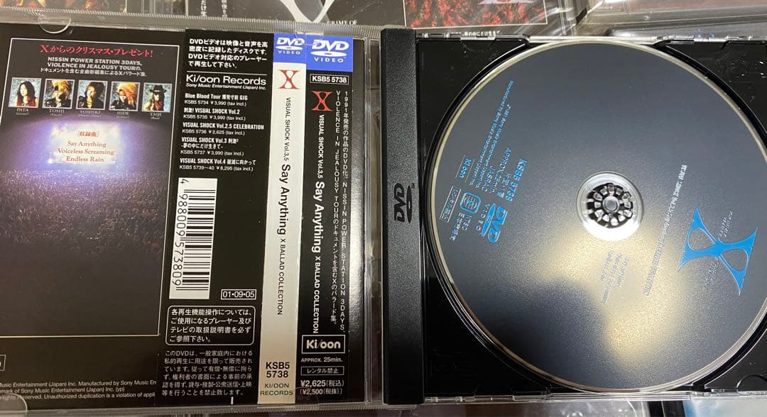 X JAPAN DVDコレクション 11枚セット 美品　新品