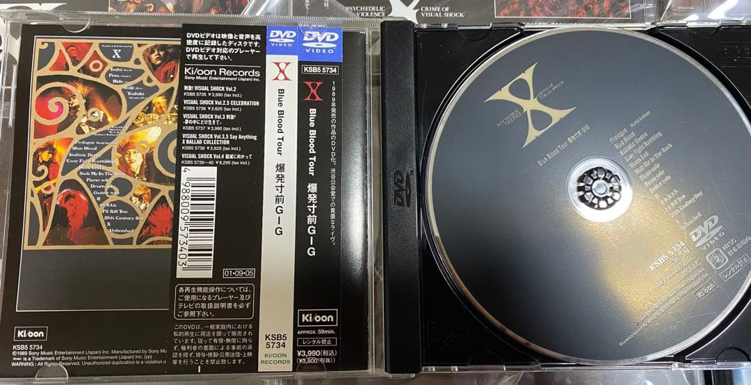X JAPAN DVDコレクション 11枚セット 美品　新品