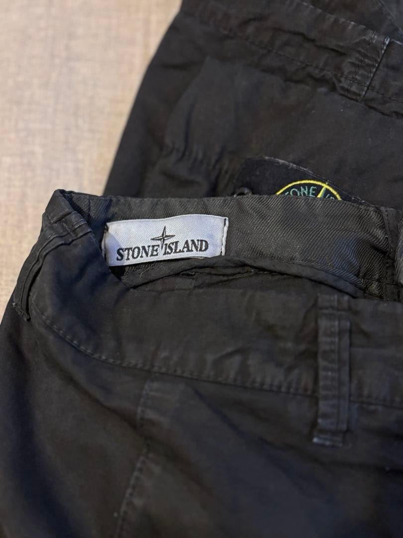 STONE  BERMUDA SHORTS W 30 ブラック