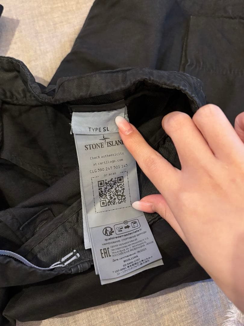 STONE  BERMUDA SHORTS W 30 ブラック