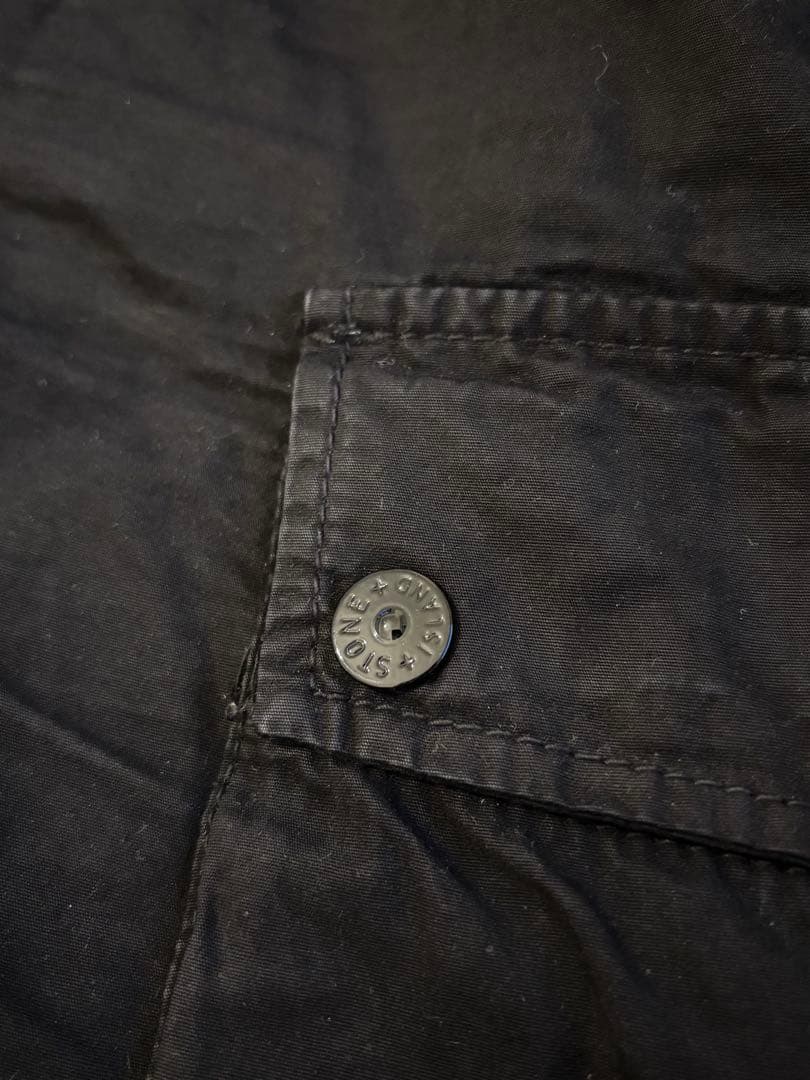 STONE  BERMUDA SHORTS W 30 ブラック