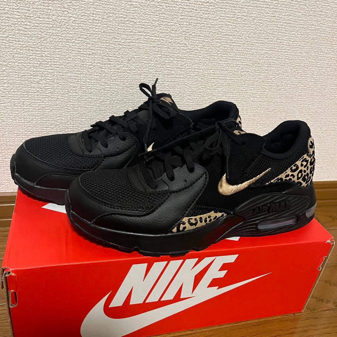 NIKE Air Max エクシー ヒョウ柄 レオパード ブラック 25.5