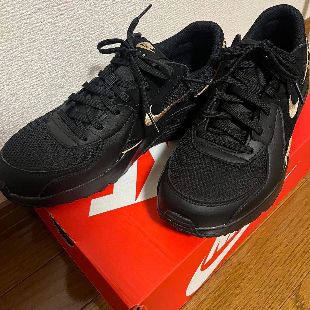 NIKE Air Max エクシー ヒョウ柄 レオパード ブラック 25.5