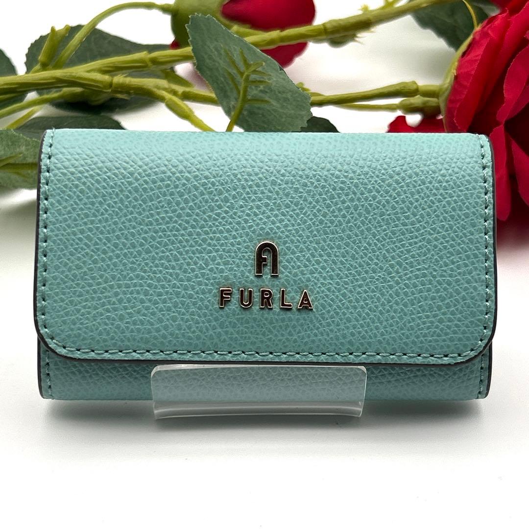 ✨未使用級✨ FURLA フルラ 4連 キーケース レザー 高級 箱付 希少性大
