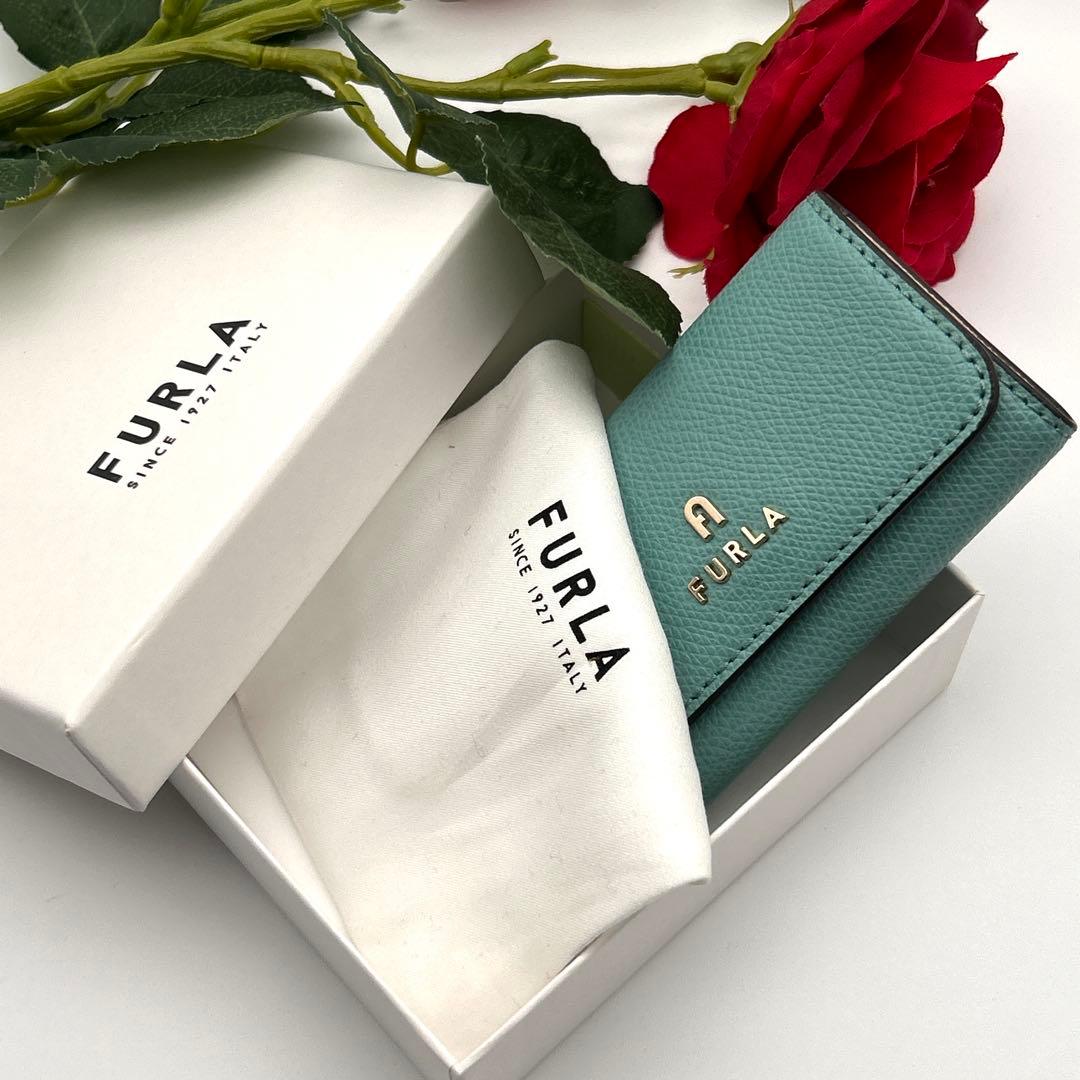 ✨未使用級✨ FURLA フルラ 4連 キーケース レザー 高級 箱付 希少性大