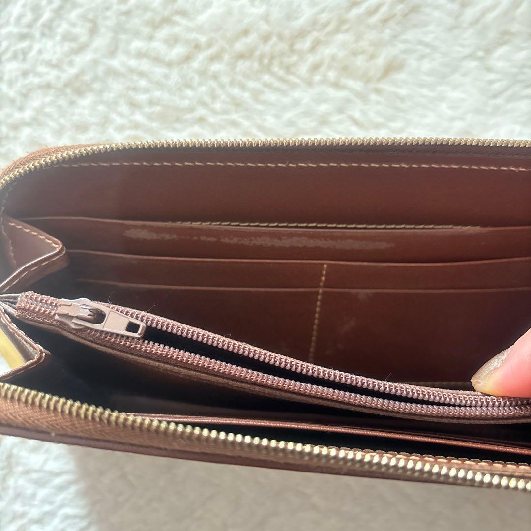 Burberry チェック柄 長財布