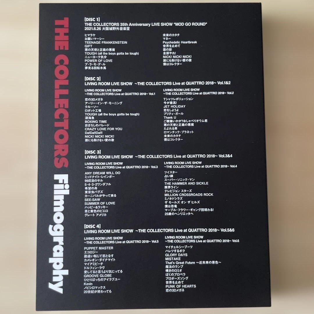 THE COLLECTORS 『Filmography』6DVD+CD