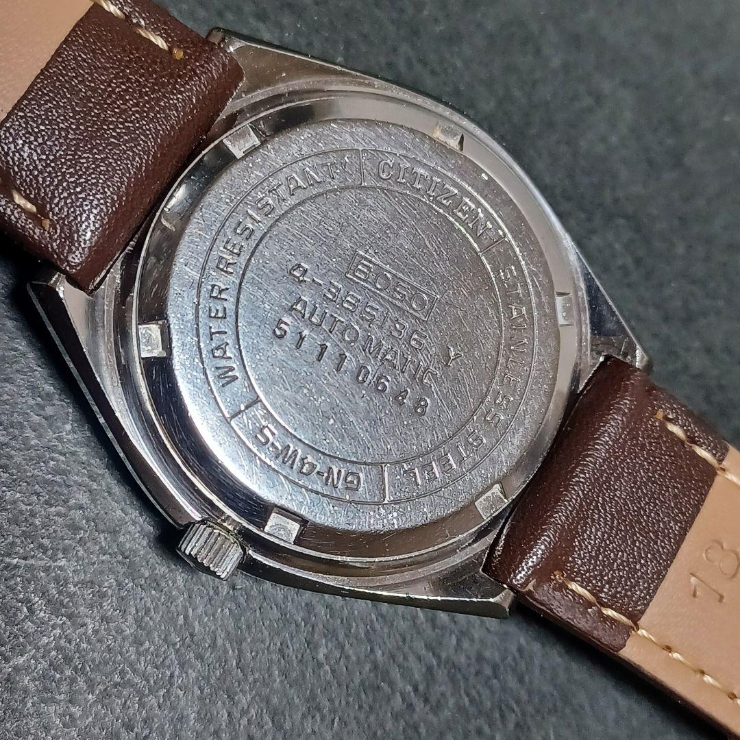 CITIZEN アドレックス 自動巻き カットガラス