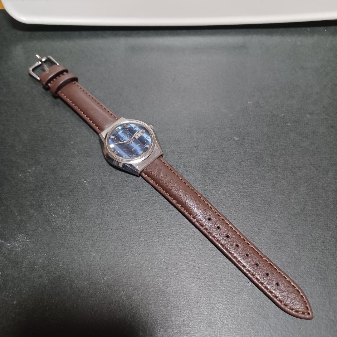 CITIZEN アドレックス 自動巻き カットガラス