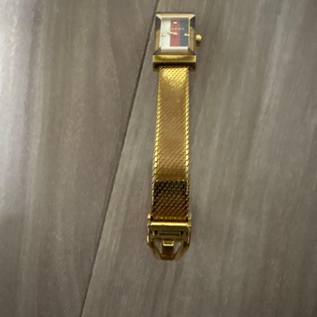 玲*）様 GUCCI グッチ 時計　ウォッチ　スクエア トリコロール