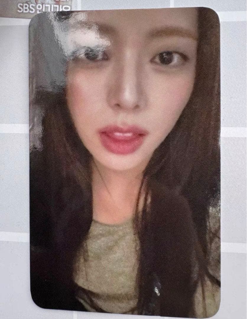 itzy GOLD サノク 事前収録 第二週 限定 ユナ トレカ