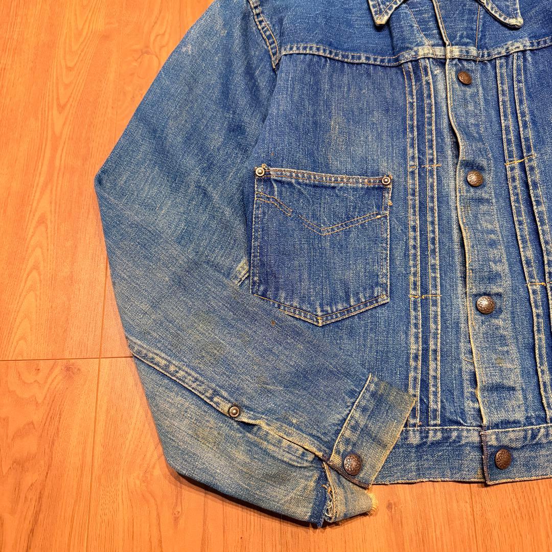 50s 60s ストアブランド デニムジャケット Gジャン