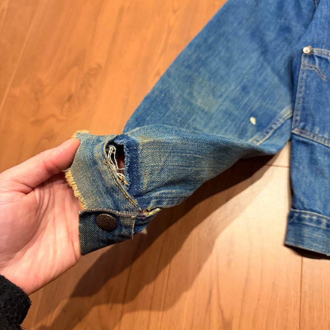 50s 60s ストアブランド デニムジャケット Gジャン