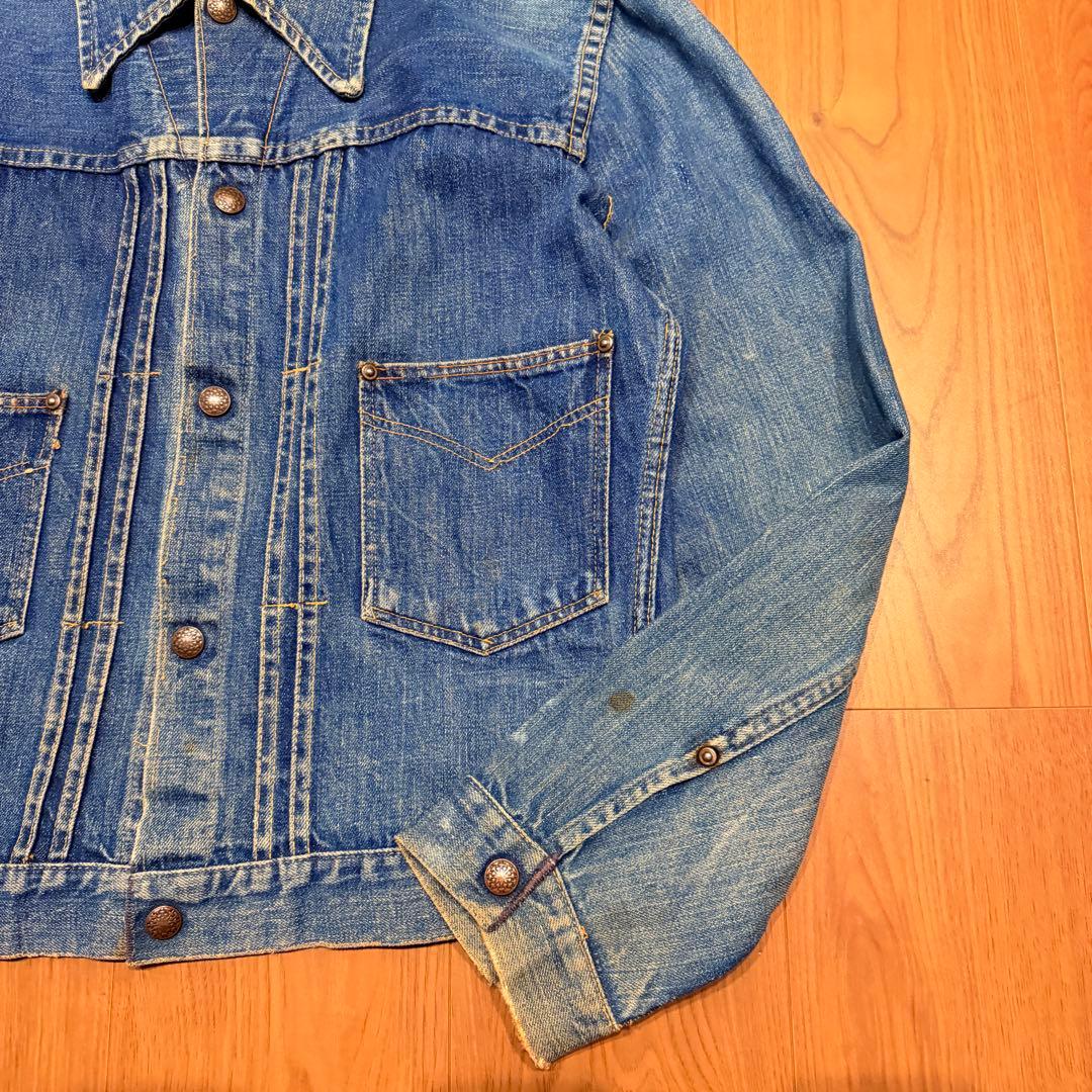 50s 60s ストアブランド デニムジャケット Gジャン