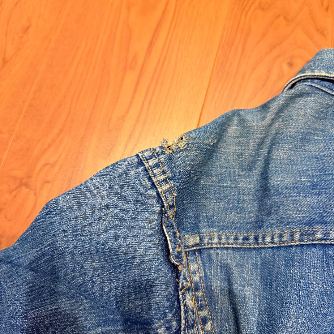 50s 60s ストアブランド デニムジャケット Gジャン