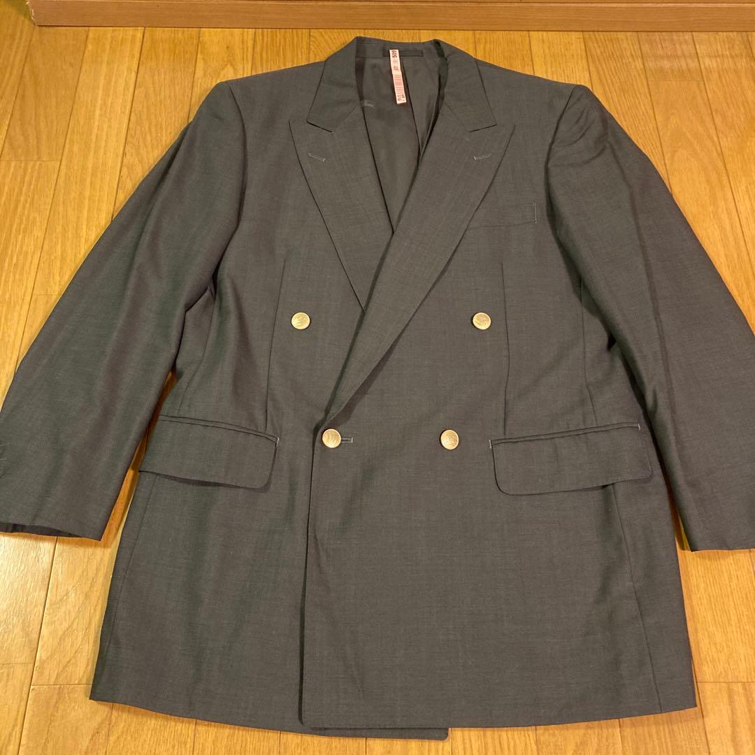 90s OLD Burberry オールド バーバリー スーツ セットアップXL