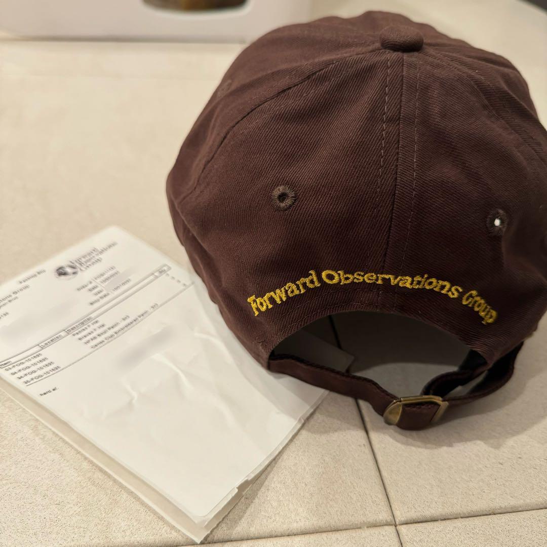 実物 Forward Observations Group F Hat