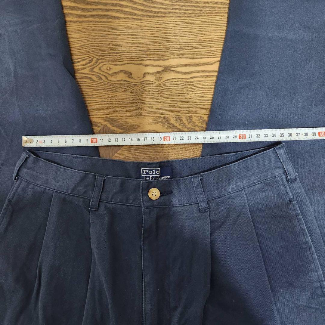 90s Polo by Ralph Lauren ポロチノ USA製 ツータック