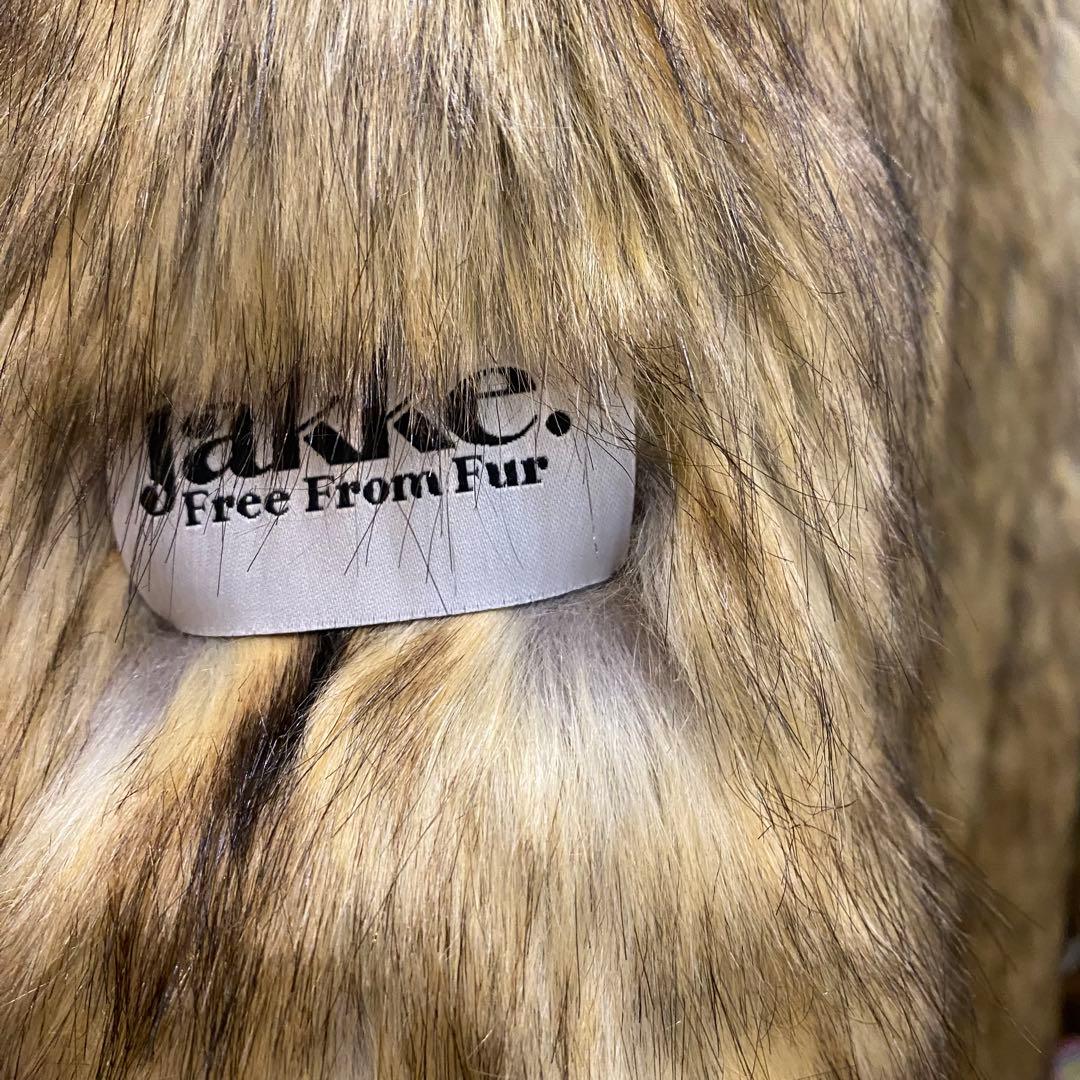 【美品】 JAKKE ロング フェイクファーコート サイズ8 定価52,800円