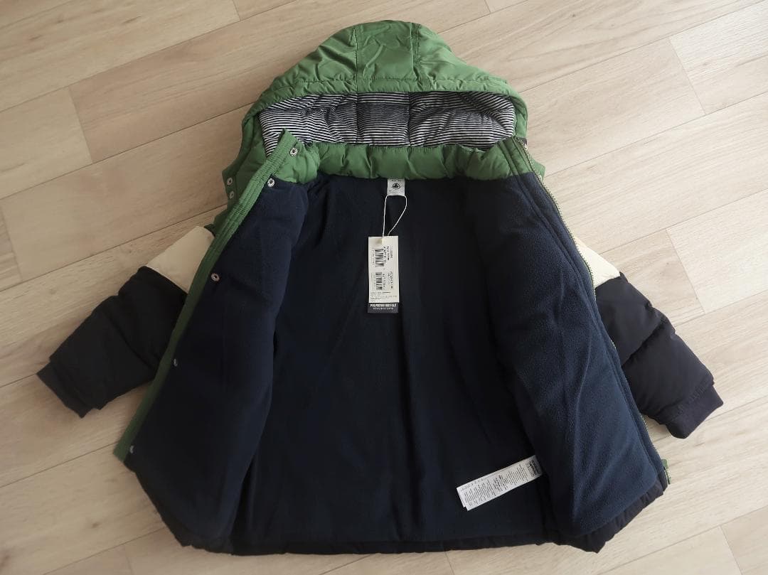 プチバトー 中綿入りジャケット 6ans/116㎝ 新品