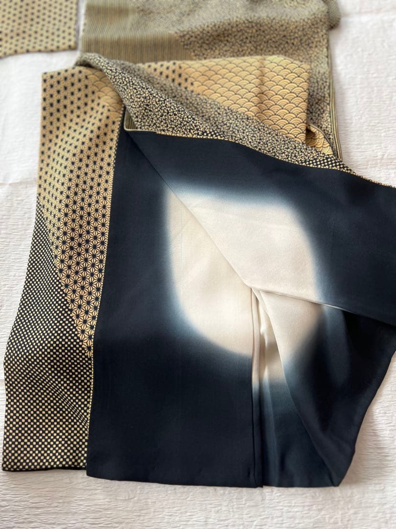 着物　江戸小紋　袷仕立て