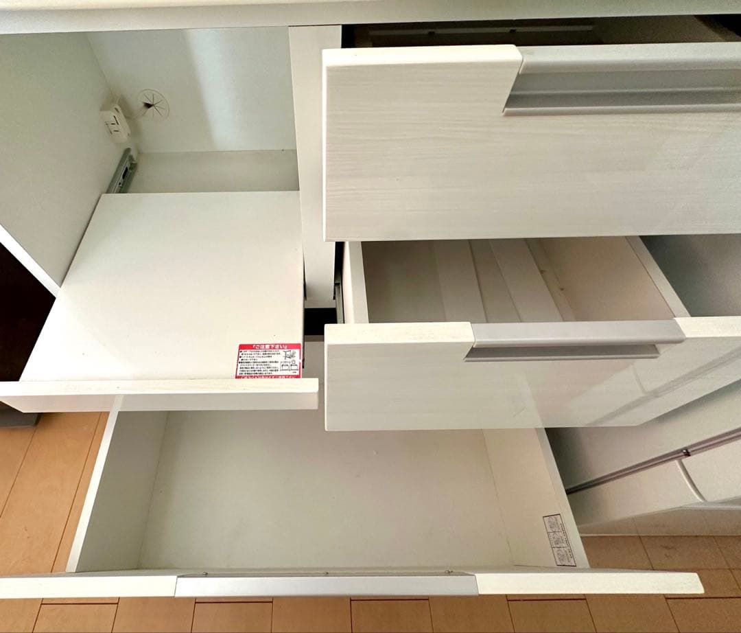 ニトリ キッチンボード ダリア 80KB WH レンジ台