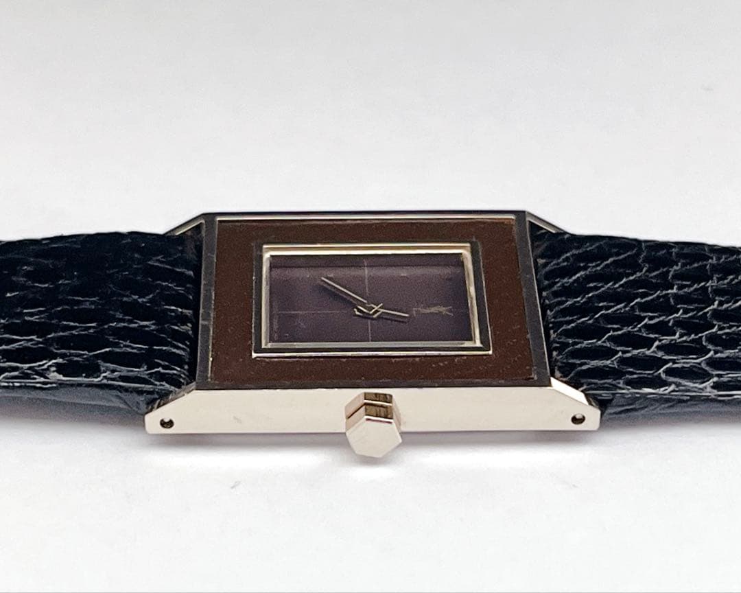 希少◎Yves Saint Laurent 腕時計 スクエア YSL タンク